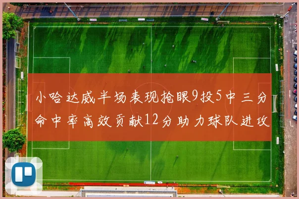小哈达威半场表现抢眼9投5中三分命中率高效贡献12分助力球队进攻